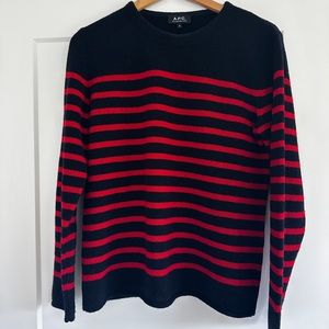 APC Striped Sweater - Size Small